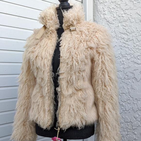 SOLD Endless Rose Vegan Fur Jacket - Picture 2 of 8